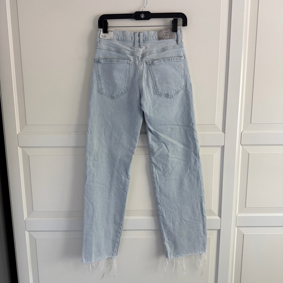 New! Free People We The Free Risk Taker High-Rise Straight Jeans 41034 - Picture 7 of 16